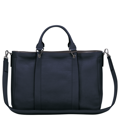 Longchamp 3D M Bőr Kézitáska Női Kék | 75689LMHA