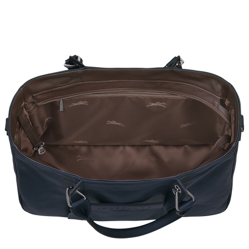 Longchamp 3D M Bőr Kézitáska Női Kék | 75689LMHA