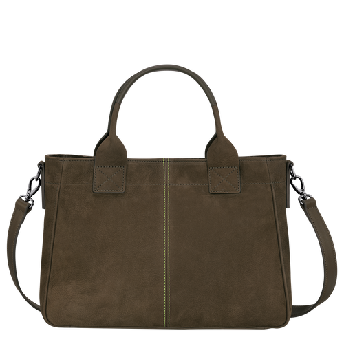 Longchamp 3D S Bőr Kézitáska Női Zöld | 02936UMVQ