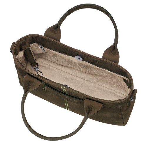 Longchamp 3D S Bőr Kézitáska Női Zöld | 02936UMVQ