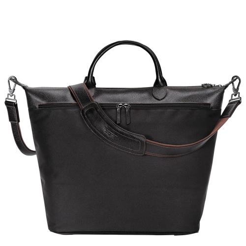 Longchamp Boxford Vászon Utazótáskák Férfi Fekete | 31904ZIKC