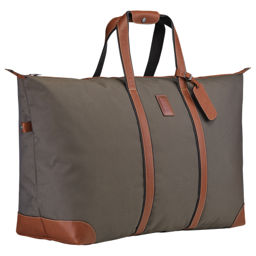 Longchamp Boxford Vászon Utazótáskák Férfi Barna | 90847KGMX