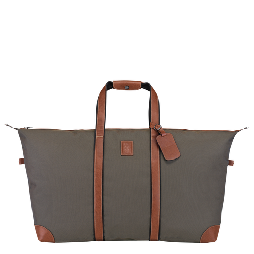 Longchamp Boxford Vászon Utazótáskák Férfi Barna | 90847KGMX