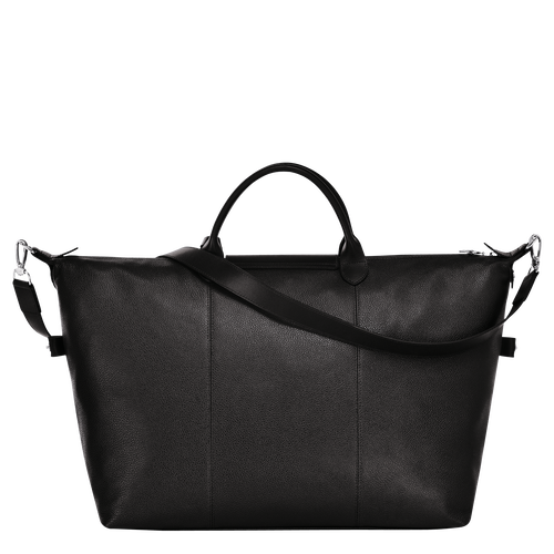 Longchamp Le Foulonné XL Bőr Utazótáskák Férfi Fekete | 03429CILH