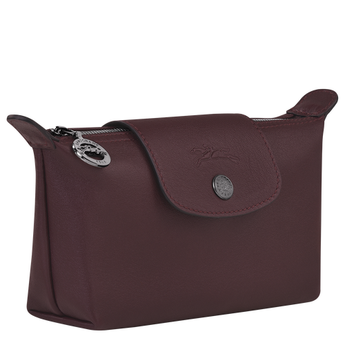 Longchamp Le Pliage Cuir Bőr Pouches Női Piros | 19542FXPK