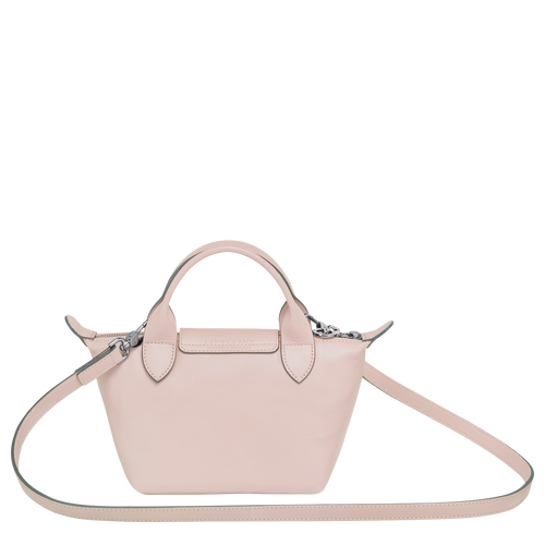 Longchamp Le Pliage Cuir XS Bőr Mini Táska Női Rózsaszín | 56013NFJW
