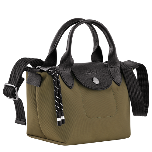 Longchamp Le Pliage Energy XS Vászon, Recycled canvas Kézitáska Férfi Zöld | 57218QGSR