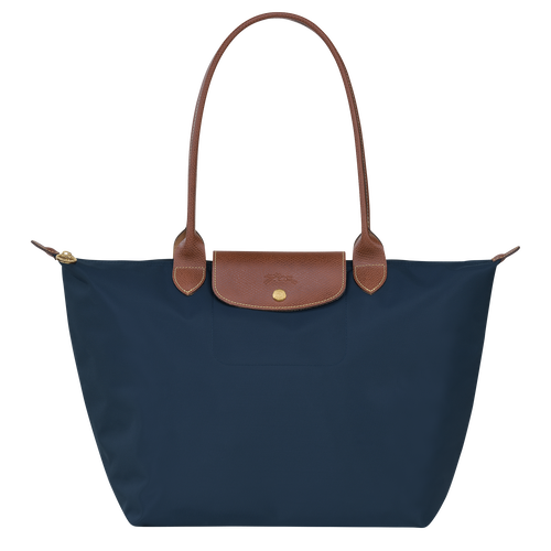 Longchamp Le Pliage Original L Vászon, Recycled canvas Válltáskák Női Kék | 17946GFDL