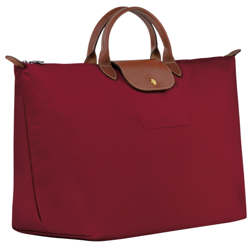 Longchamp Le Pliage Original L Vászon, Recycled canvas Utazótáskák Férfi Piros | 82601VPDQ