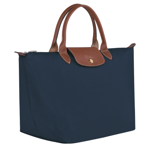 Longchamp Le Pliage Original M Vászon, Recycled canvas Kézitáska Női Kék | 19382YXMB