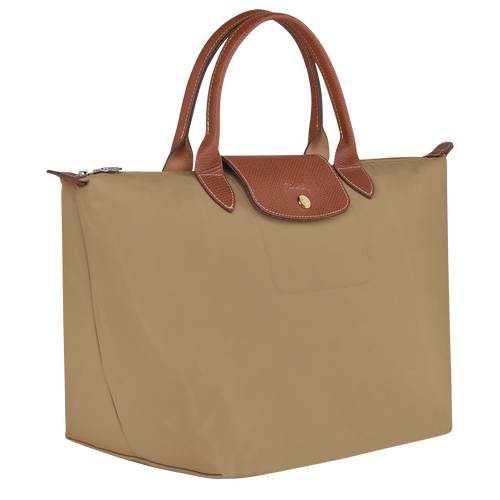 Longchamp Le Pliage Original M Vászon, Recycled canvas Kézitáska Női Bézs | 27318XSRG