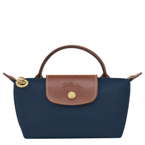 Longchamp Le Pliage Original Vászon, Recycled canvas Pouches Női Kék | 35049UAKC