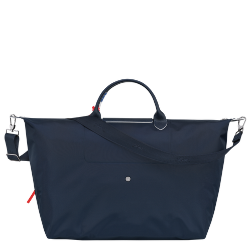 Longchamp Le Pliage Très Paris L Vászon, Recycled canvas Utazótáskák Női Kék | 71594WDYS