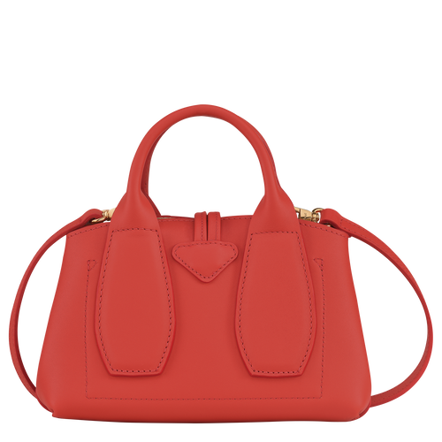 Longchamp Roseau Shadow XS Bőr Kézitáska Női Rózsaszín | 80621VSYU