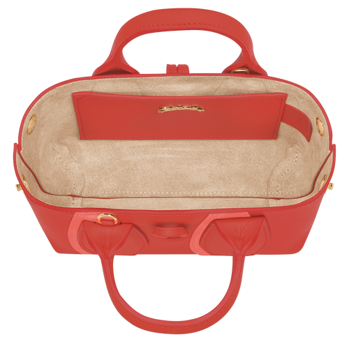Longchamp Roseau Shadow XS Bőr Kézitáska Női Rózsaszín | 80621VSYU