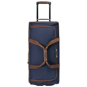 Longchamp Boxford Vászon Utazótáskák Női Kék | 49183DNKT