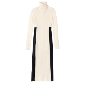Longchamp Fall-Téli 2022 Kollekciók Gyapjú Jumpsuit Női Bézs | 58701QUDF